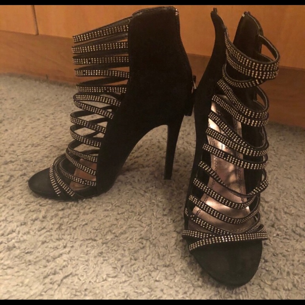 Black heels